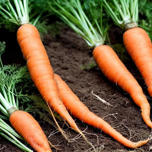 Prompt: how carrots grow