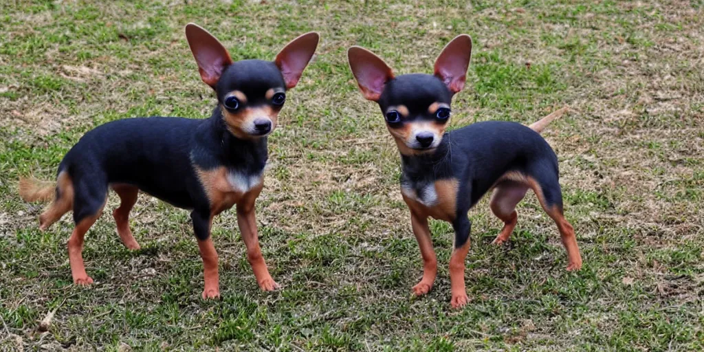 Image similar to Chihuahua pinscher mix