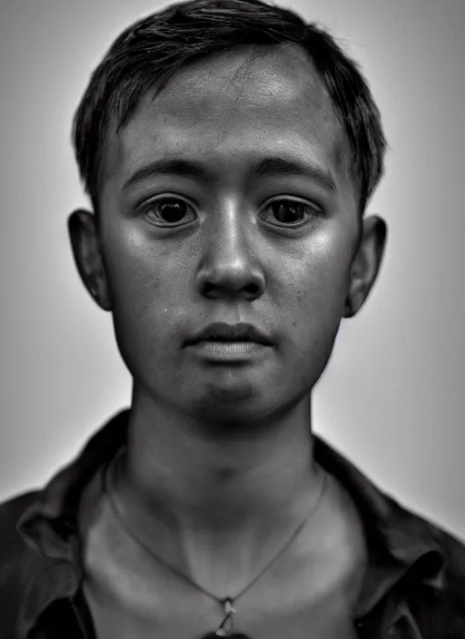 Prompt: an ultra - detailed portrait photo, dark figure