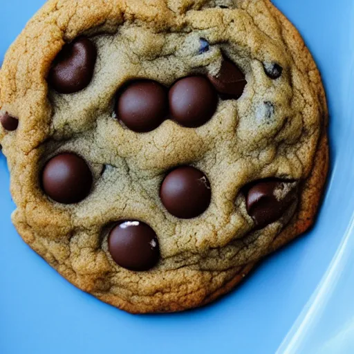 Image similar to blue ( chocolate chip cookie )