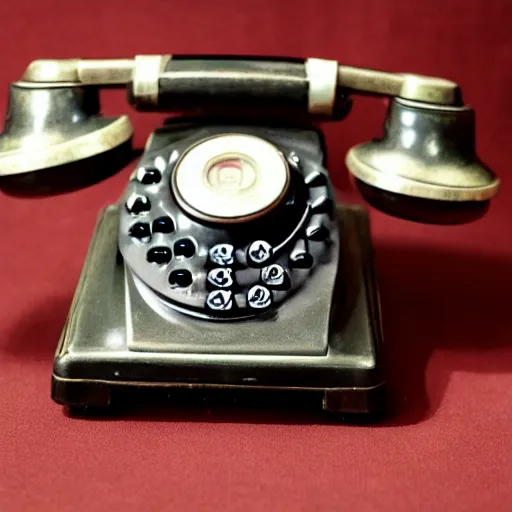 Prompt: A phone from the 20s