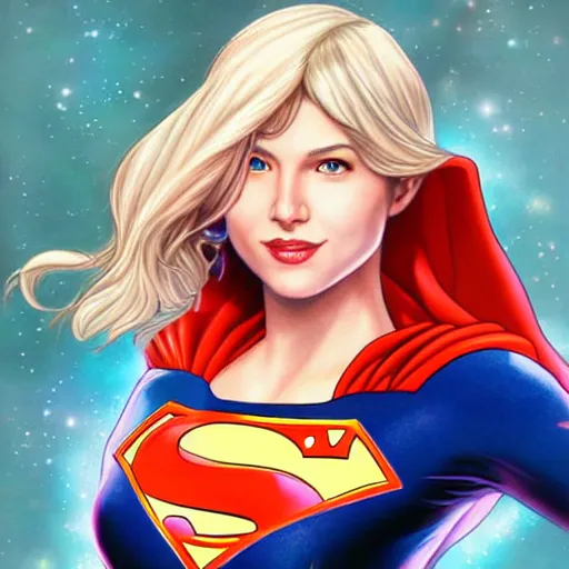 Prompt: portrait of supergirl by artgerm