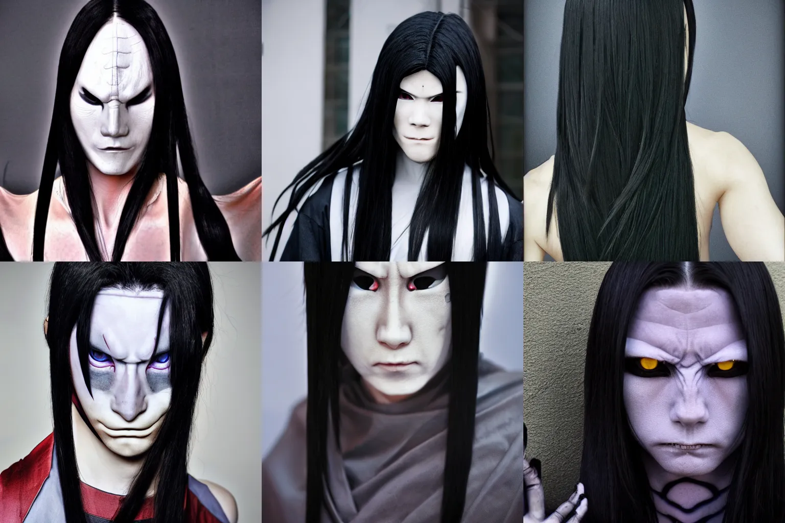 Prompt: live action version ff orochimaru, photography