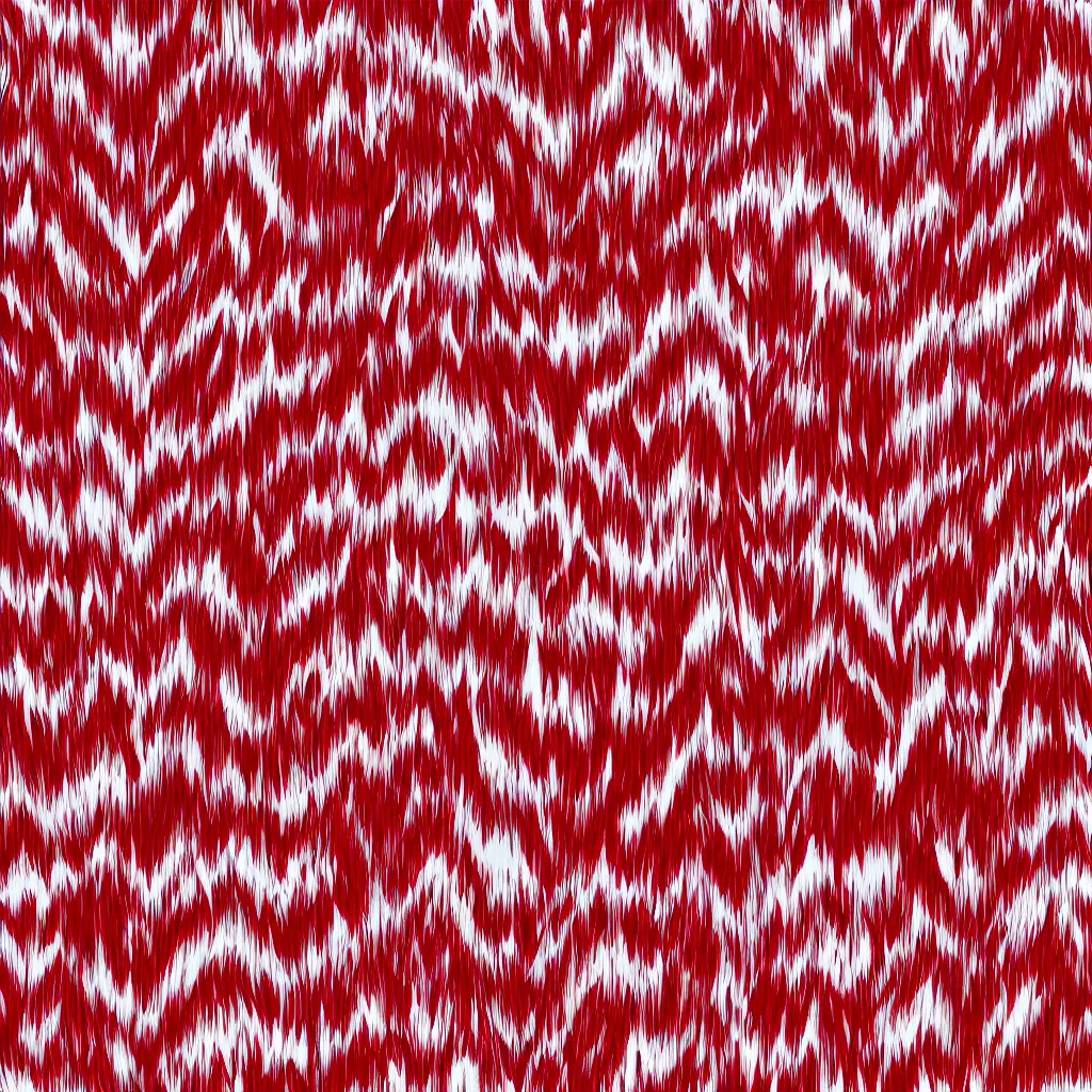 Prompt: seamless red and white symmetric feather texture, 4k