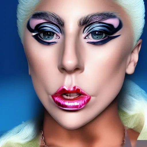 Image similar to lady Gaga. Highly realistic. High resolution. Highly detailed. Dramatic. 8k.4k.