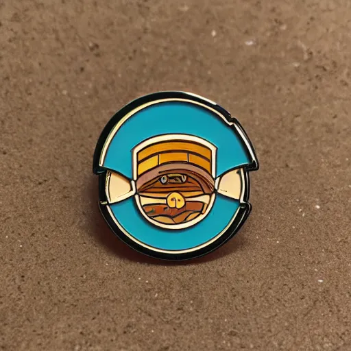 Image similar to gimli enamel pin