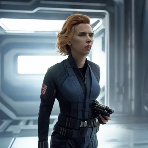 Image similar to a still of Scarlett Johansson in The Expanse (2015)