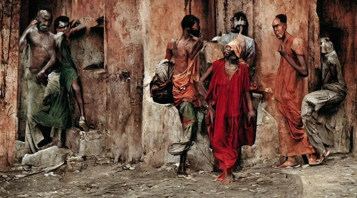 Image similar to red pill photograpy taked by Steve McCurry