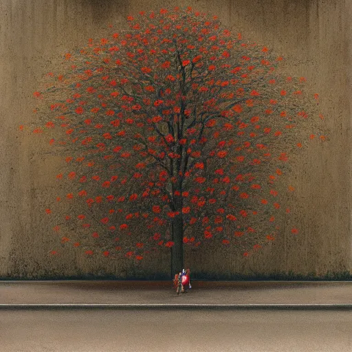 Image similar to tree of life by Dan Witz