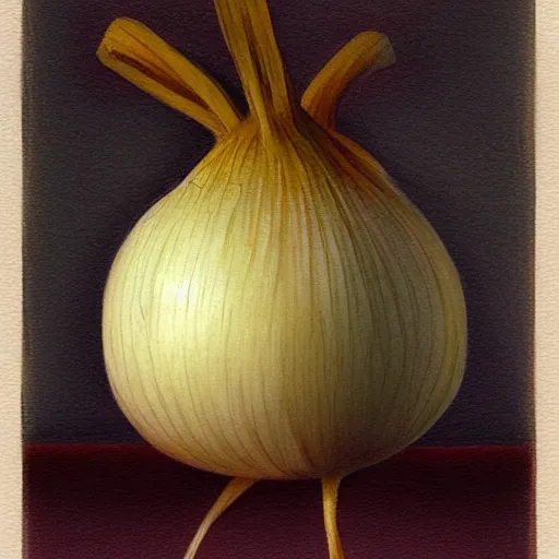 Prompt: onion by shaun tan