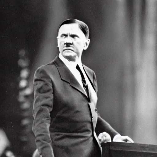 Image similar to kenneth copeland as hitler