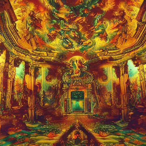 Image similar to baroque dmt trip