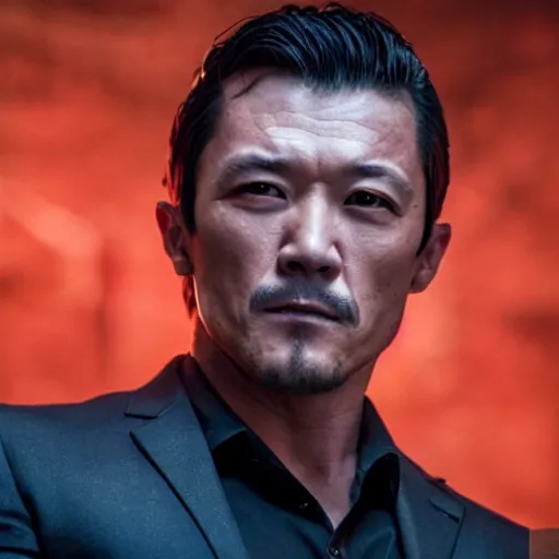 Image similar to Takeshi Kovacs from altered carbon