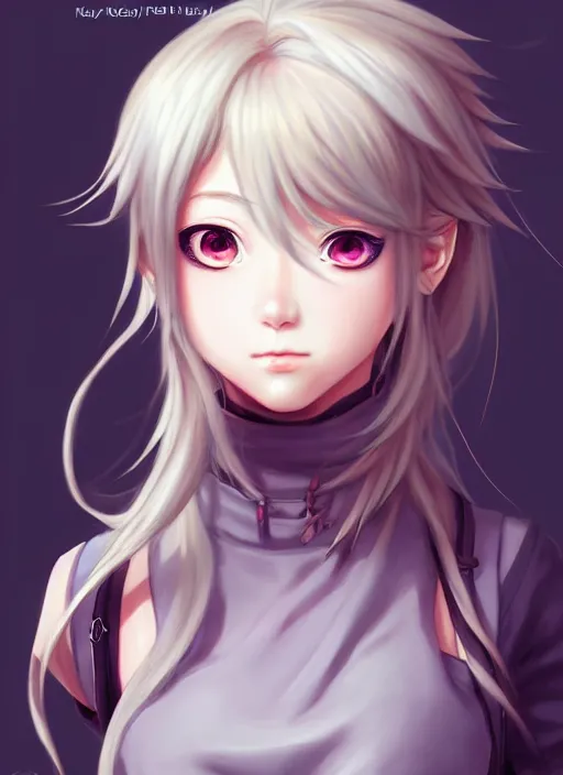 Image similar to portrait of beautiful young anime girl, cute-fine-face, pretty face, realistic shaded Perfect face, fine details. Anime, final fantasy, highly detailed, artstation, illustration, art by Kelsey Beckett