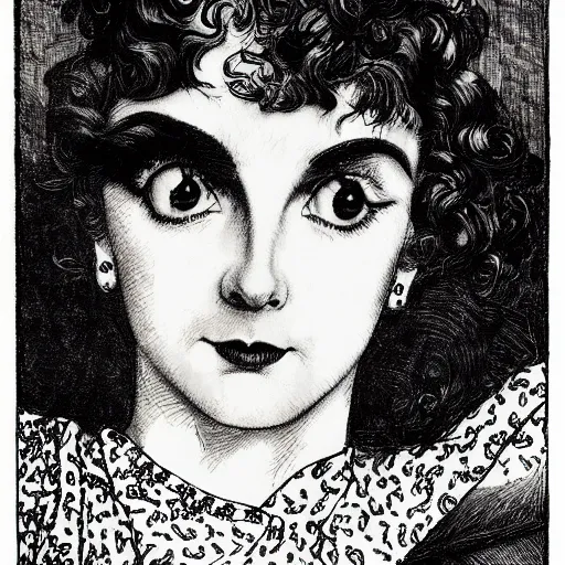 Prompt: a portrait in the style of charles dulac and virgil finlay and charles dana gibson.