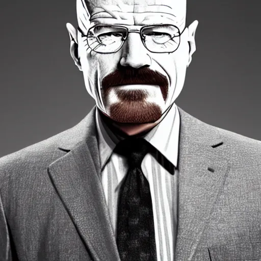 Image similar to walter white as steve harvey