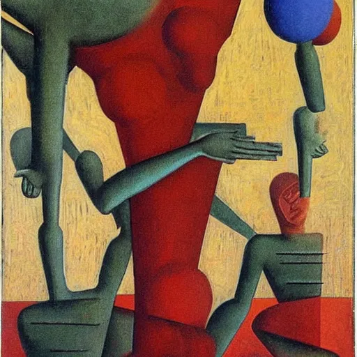 Image similar to weird art by max ernst