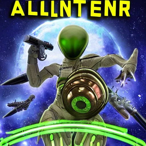 Image similar to alien hunter