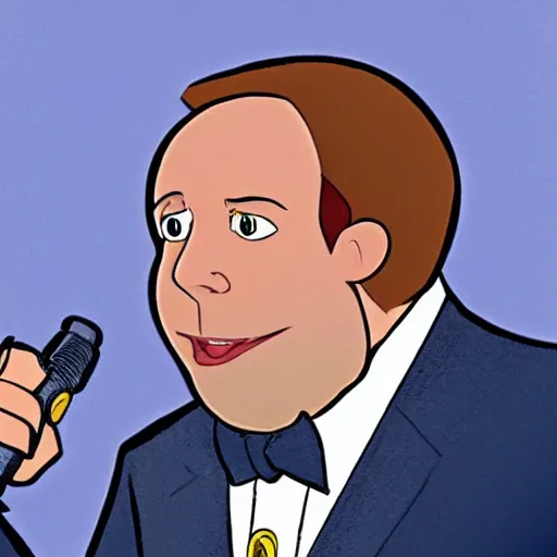 Prompt: alex jones as a disney character,