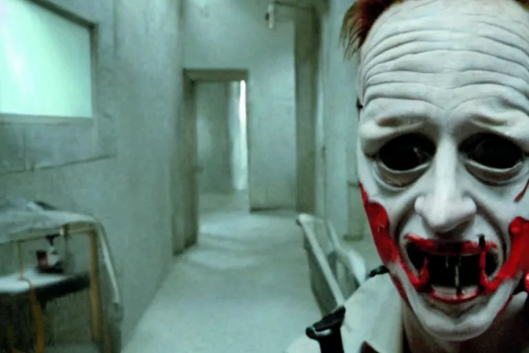 Prompt: macaulay culkin as jigsaw in the saw franchise, cinematic lighting