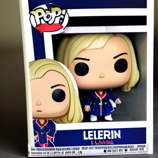 Image similar to Marine Lepen Funko pop