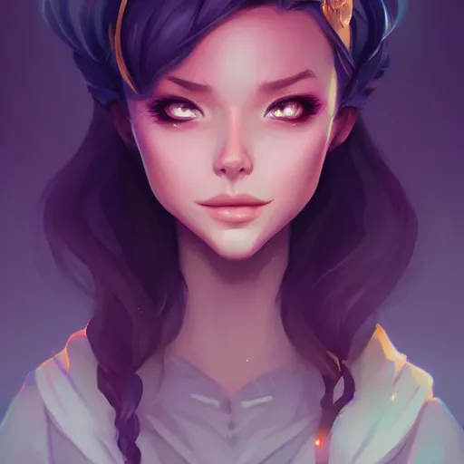 Prompt: a portrait of a beautiful marisa laren, art by lois van baarle and loish and ross tran and rossdraws and sam yang and samdoesarts and artgerm, digital art, highly detailed, intricate, sharp focus, trending on artstation hq, deviantart, unreal engine 5, 4 k uhd image