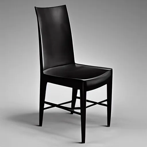 Image similar to a chair in the style of Enzo Mari