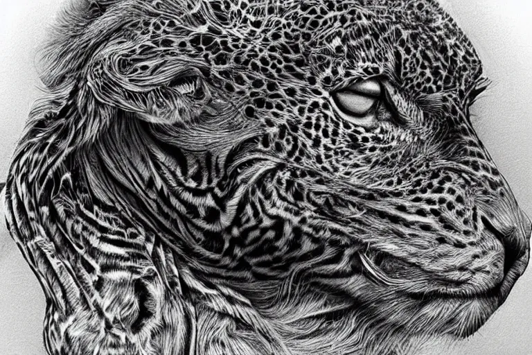 Image similar to “ a extremely detailed stunning creature drawings by allen william ”