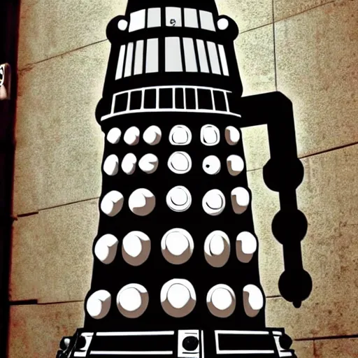 Prompt: The church of Dalek