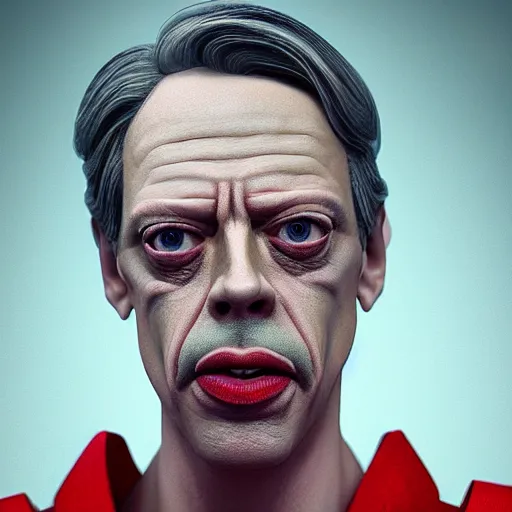 Prompt: hyperrealistic mixed media image of steve buscemi as skinny superman flexing arms, stunning 3 d render inspired art by xiang duan and thomas eakes, perfect facial symmetry, immaculate complexion, realistic, highly detailed attributes and atmosphere, dim volumetric cinematic lighting, 8 k octane detailed render, post - processing, masterpiece,