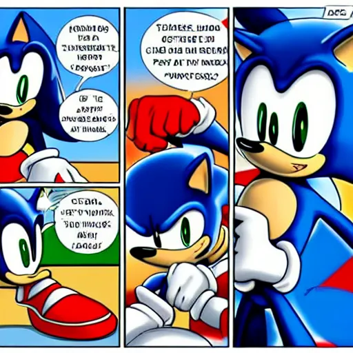 Image similar to sonic punching president barack obama