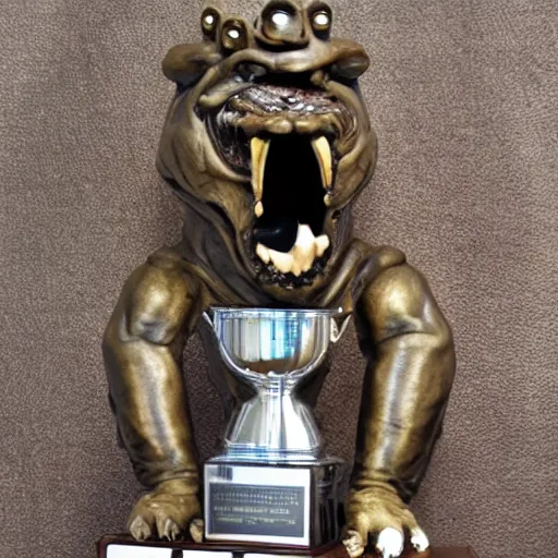 Image similar to trophy monster