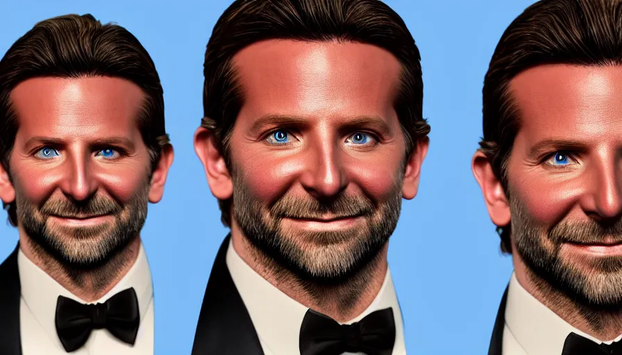 Prompt: film still of bradley cooper as 0 0 7, hyperdetailed, artstation, cgsociety, 8 k