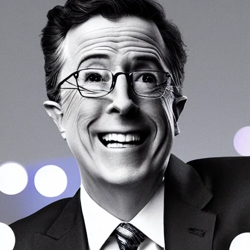 Image similar to ( stephen colbert ) as a [ kiwi ]