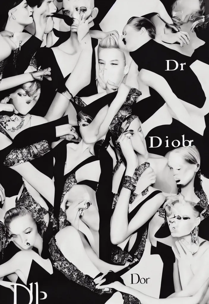Image similar to Dior advertising campaign poster.