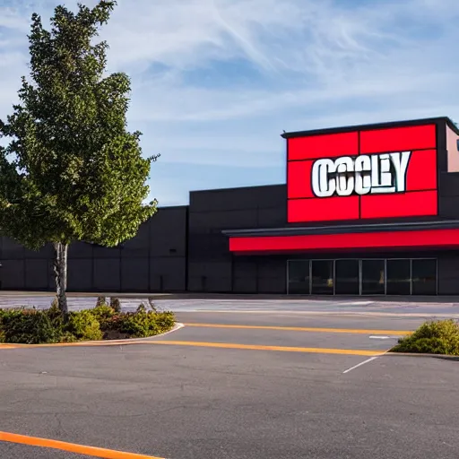 Prompt: photo of a Circuit City electronics store taken in year 2022, photorealistic,8k, XF IQ4, 150MP, 50mm, F1.4, ISO 200, 1/160s, natural light