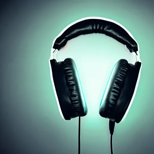 Image similar to neon dubstep lover wearing headphones