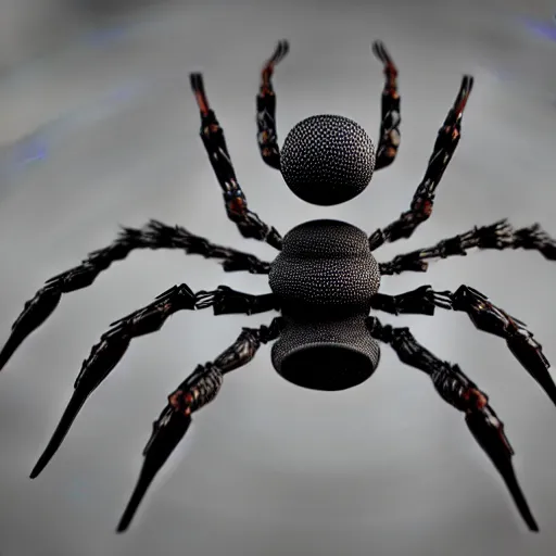 Image similar to spider wearing a top hat, ultra realistic, concept art, intricate details, eerie, highly detailed, photorealistic, octane render, 8k, unreal engine, in the style of pixar