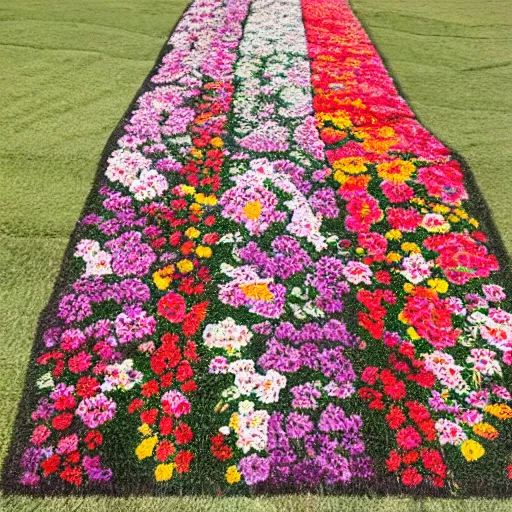 Image similar to flower carpet