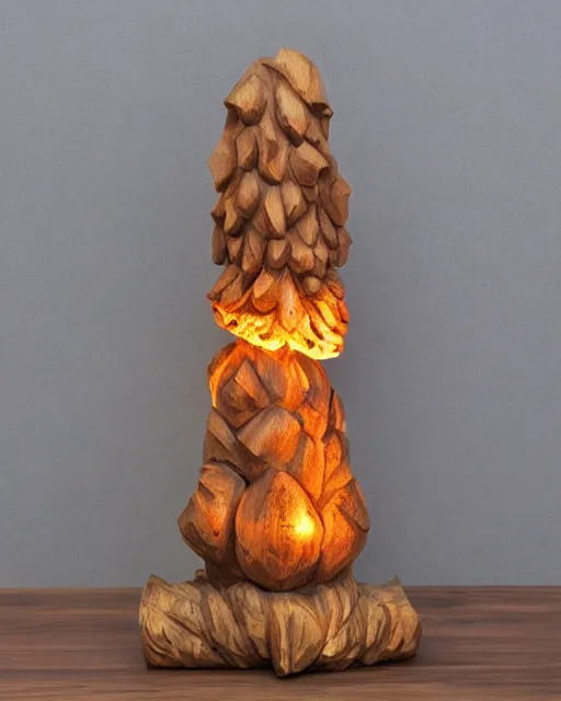 Image similar to wooden carving statue of an explosion, product picture, ebay listing thumbnail