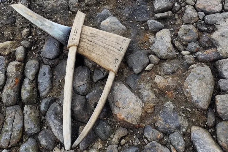 Image similar to “viking age battle axe found in Birka”