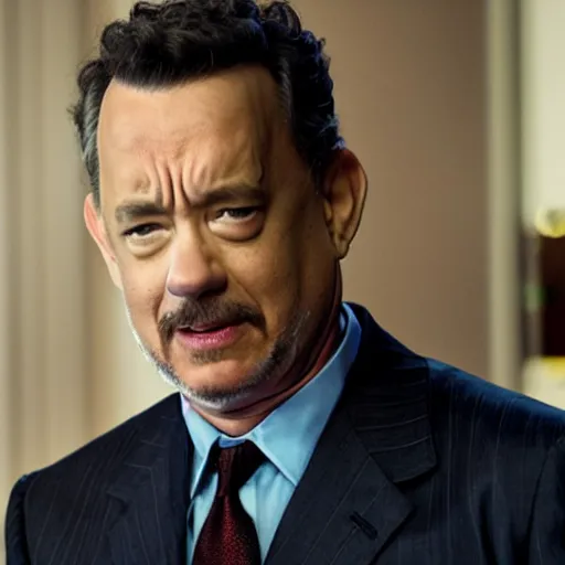 Prompt: Tom hanks as Tony stark