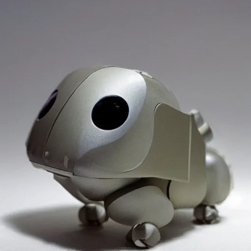 Prompt: a small animal robot by hayao miyazaki