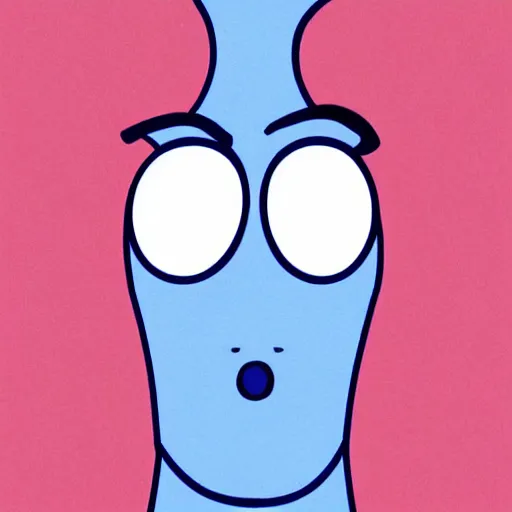 Prompt: handsome squidward portrait, cartoon network