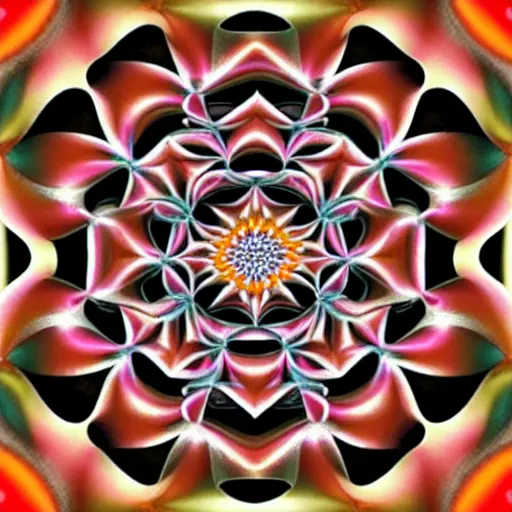 Image similar to Multidimentional 3D fractal