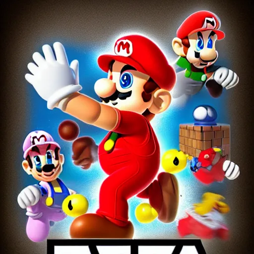 Image similar to mario but better