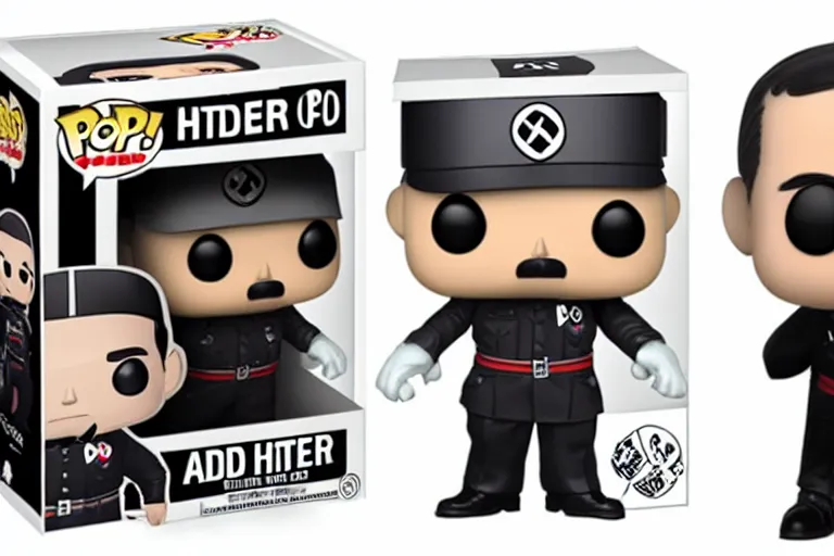 Image similar to Adolf Hitler funko pop figure