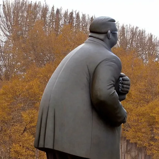 Image similar to Statue of Peter Griffin in North Korea