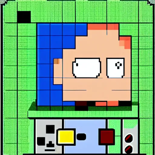 Prompt: Stewie Griffin pixel art, gameboy color, Nintentdo