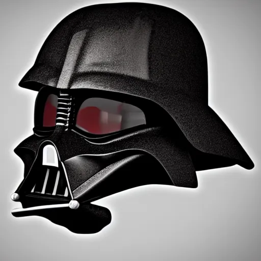 Prompt: darth vader mask modeled and rendered using 3 ds max, hdr light studio and v - ray